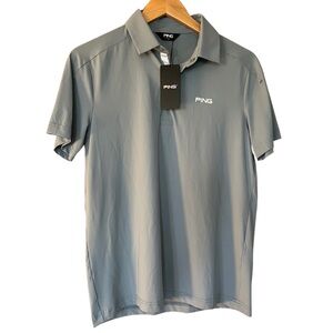 NWT PING Men’s Korean Golf Performance Wear Polo Shirt Size Small/Medium